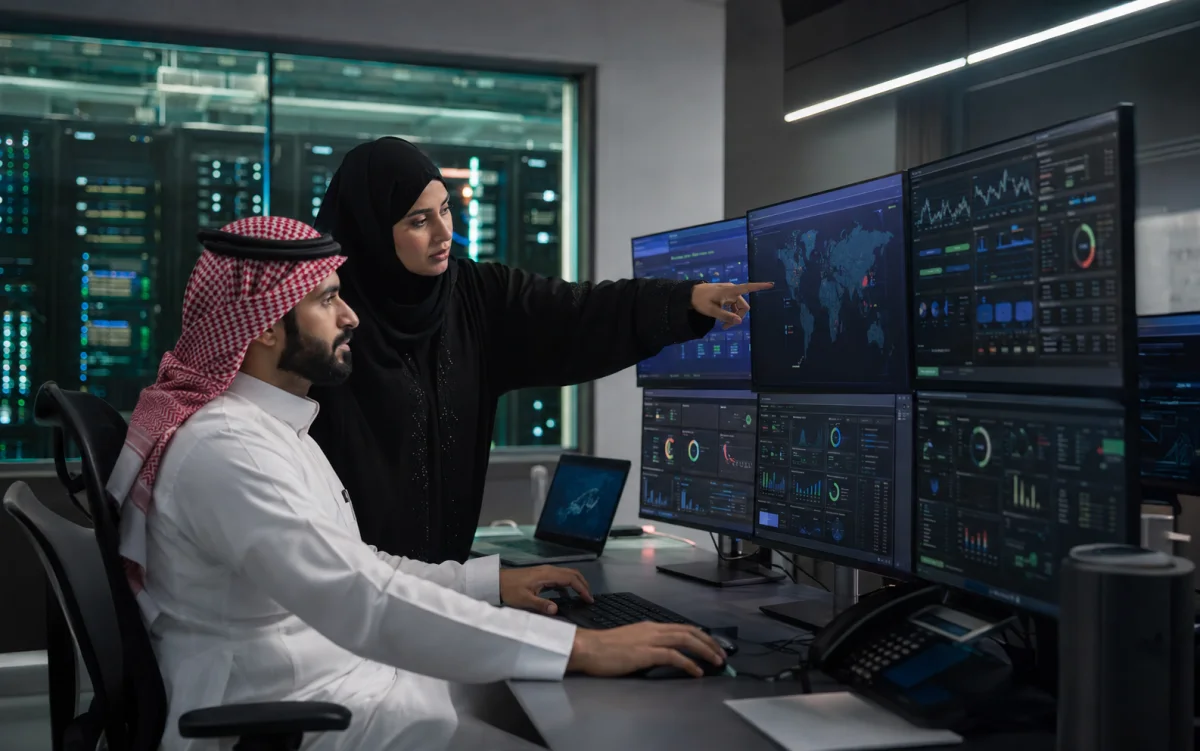 مختصان سعوديان يراقبان أمن الخوادم واستمرارية الخدمات
